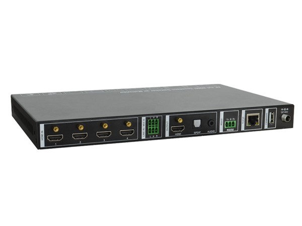 4K 4X1 HDMI Seamless Switcher with Multiview Processor