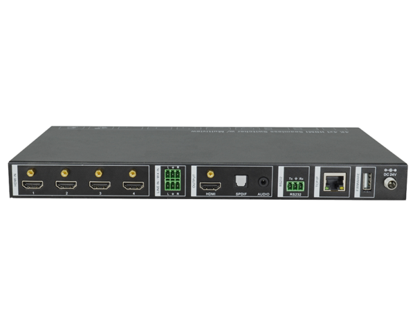 4K 4X1 HDMI Seamless Switcher with Multiview Processor