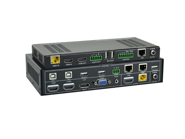 4K Scaler Switcher Easy Meeting Room Video Solution Kit 1x HDMI 1x VGA, 1x DP Input Discounted