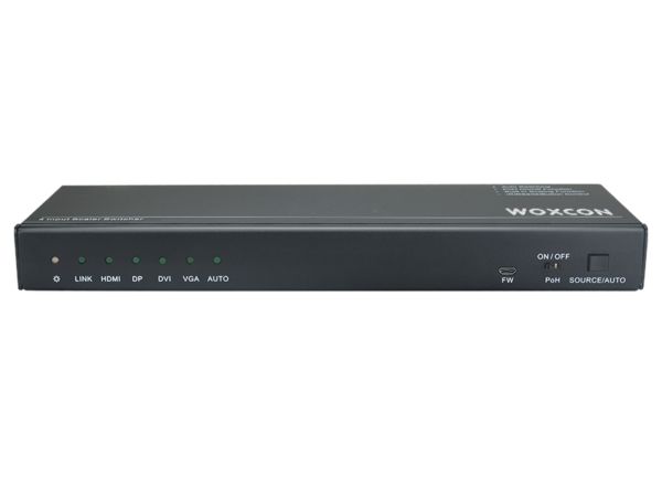 4×1 Multi-Format Scaler Switcher with HDBaseT Output - Discounted