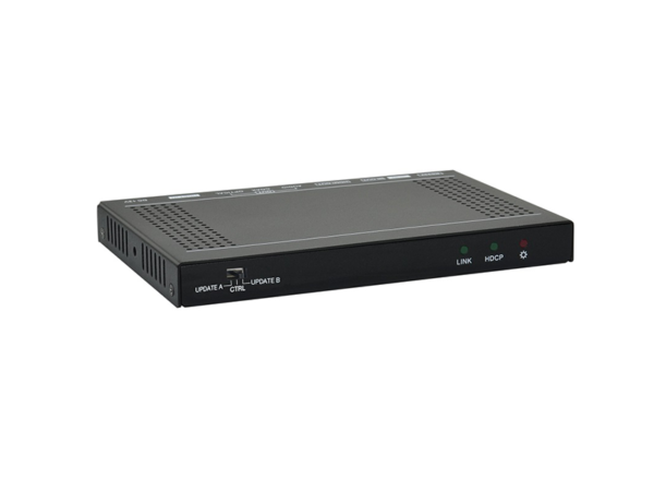 Ultra-thin HDBaseT Receiver 40m 4K UHD support audio de-embedding PoH