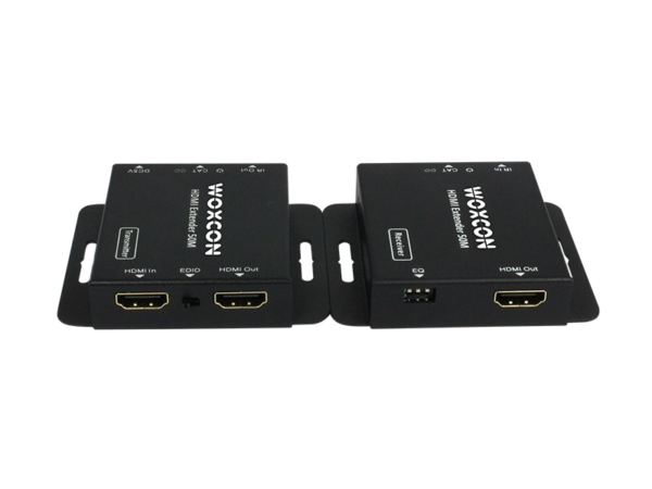 Ultra-thin Full HD HDMI Extender over Cat5e/6 PoC supports