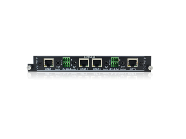 Quad HDBaseT Output Seamless Card max up to 1080P