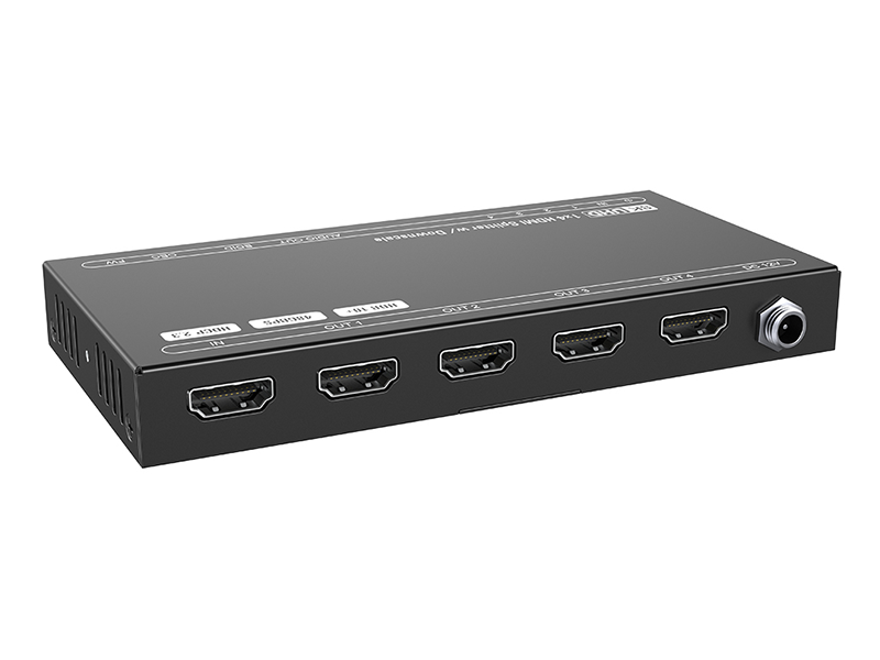 HDMI 2.1 8K 60 Hz 1x4 Splitter with Down-scaling