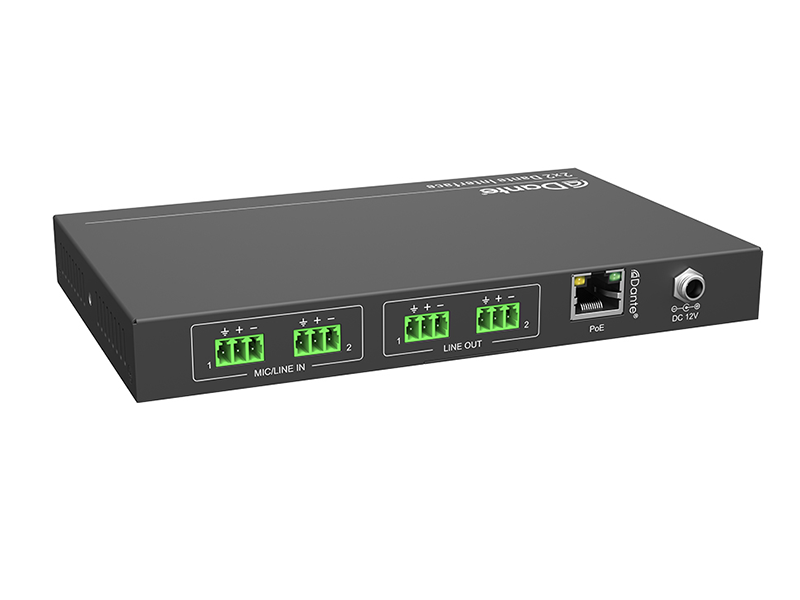 Dante Surface Mount 2x2 Dante/AES67 Interface