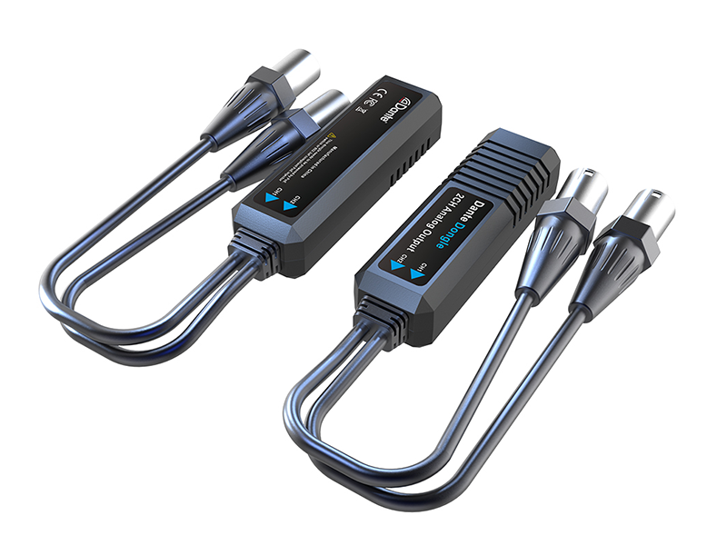 Dante Dongle Dante 2CH to XLR Converter