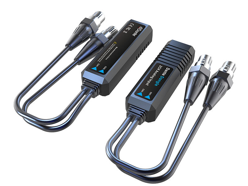 Dante Dongle XLR to Dante 2CH Converter
