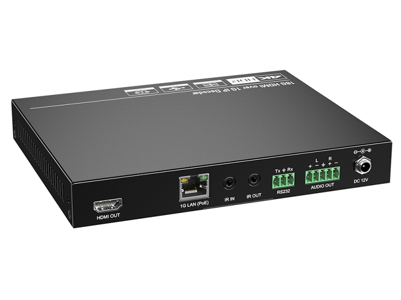 4K@60Hz 4:4:4 video to IP stream Decoder