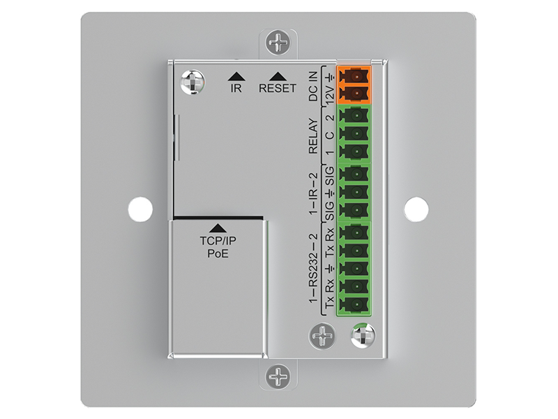 Programmable Wall Plate Control Panel 6 Buttons IP Control Panel